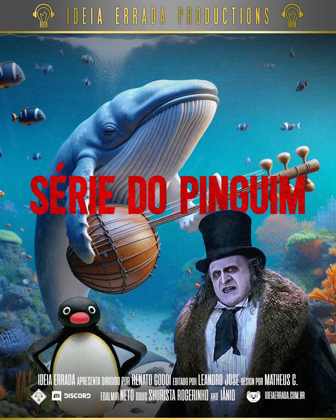 Podcast Ideia Errada 203 – Pinguins!